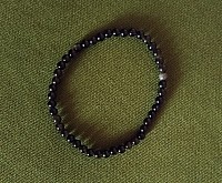 bracelet obsidienne